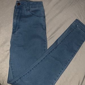 Blue Highwaisted Jeans Forever21